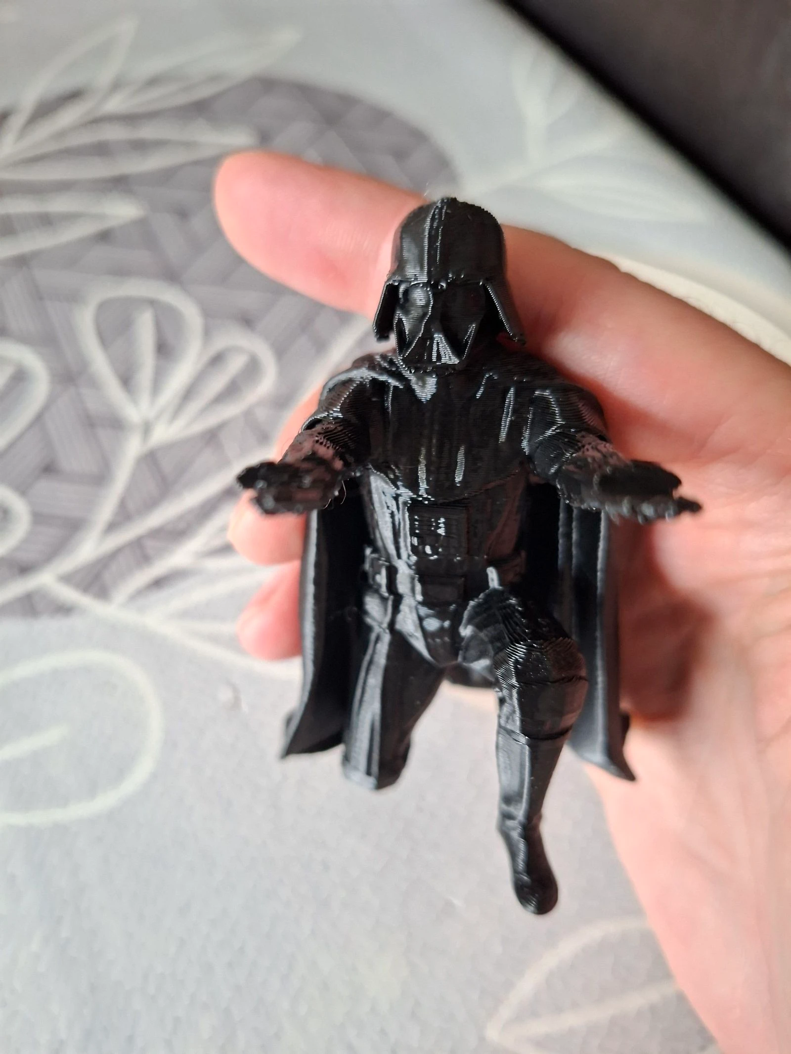 Porte-stylo Dark Vador imprimé en 3D – Noir – Décoration bureau – photo 5
